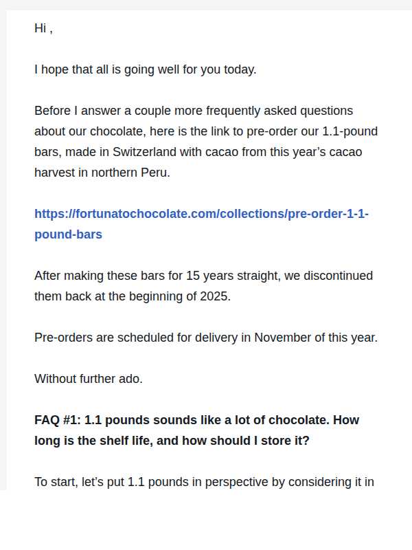 Email 1